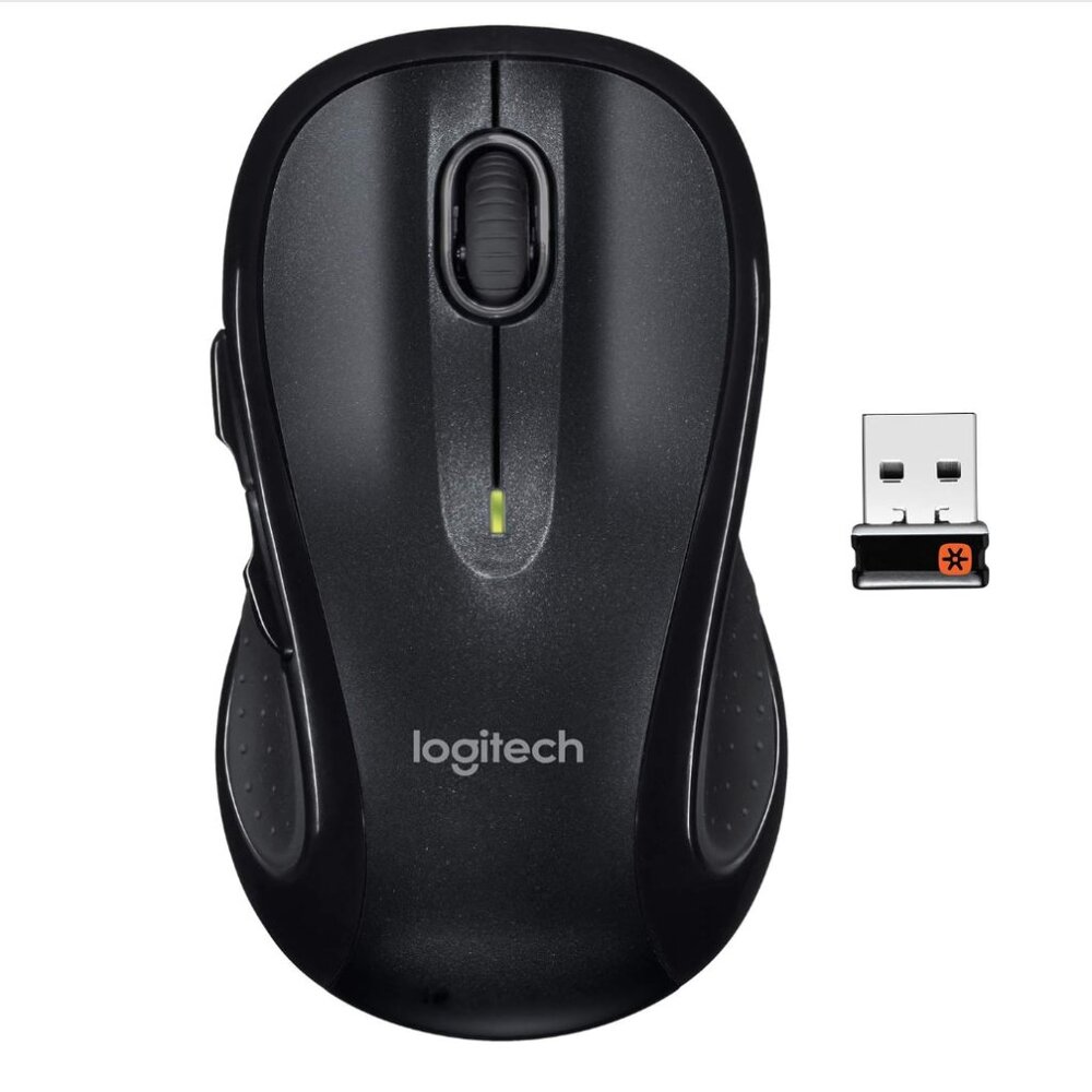 Logitech M510 Wireless Computer Mouse – Comfortable Shape with USB Receiver